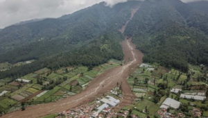 BMKG: Potensi Longsor Tinggi di Jawa Barat